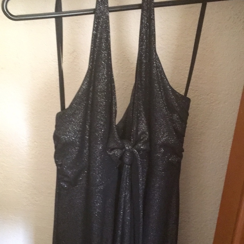 Elegante black sparkly dress